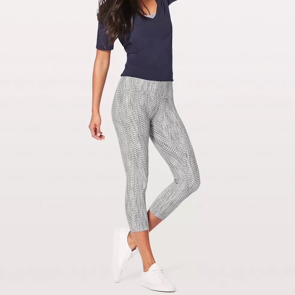 Lululemon Wunder Under High Rise Crop 21"